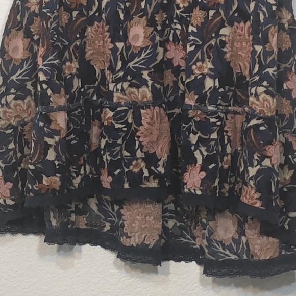 American Eagle drop waist floral sleeveless top - Picture 3 of 10